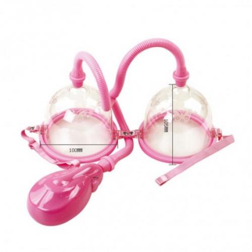 雙乳用具-百樂-物理豐胸電動真空乳房增大按摩器