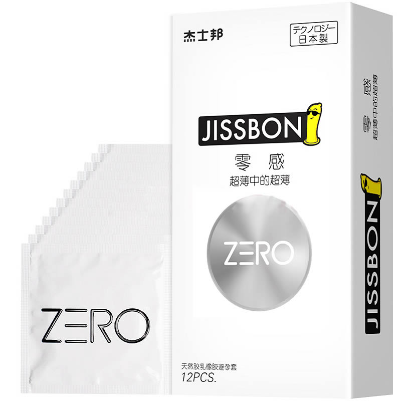 超薄貼身套-杰士邦-杰士邦 零感超薄避孕套 中號(hào) 12只裝