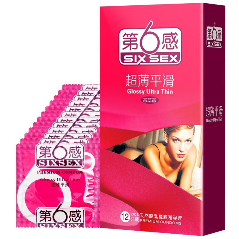 超薄貼身套-第6感-買(mǎi)一送一 第6感 超薄平滑避孕套 中號(hào) 10只裝