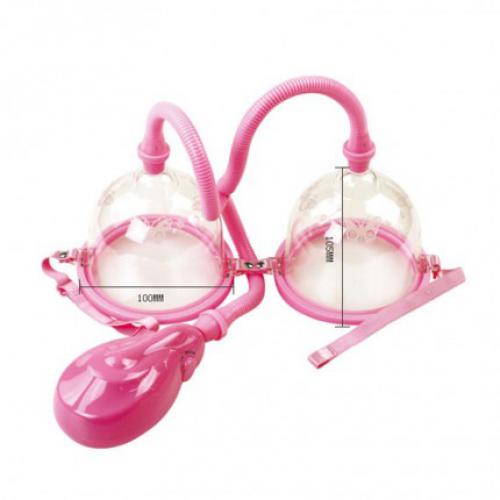雙乳用具-百樂-物理豐胸電動真空乳房增大按摩器