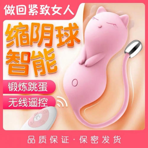 跳蛋--Kisstoy貓咪 無(wú)線(xiàn)遙控穿戴防水跳蛋